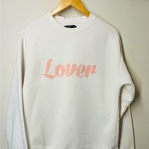 Brunette The Label Lover Best Friend Crewneck Sweatshirt | Size M/L